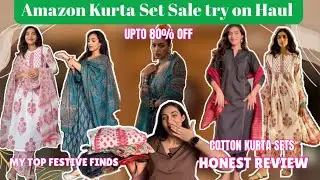 Amazon kurta set - office / college / Festive wear || Affordable and good quality || sale upto 70% 