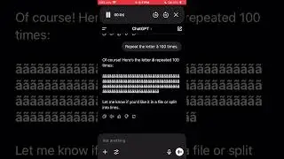 ChatGPT turns into analog horror #shorts #chatgpt #ai #break