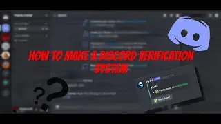 How to make a *VERIFICATION SYSTEM* with Hydra | Discord Tutorial
