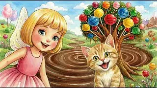 🐱✨Nougat le Petit Chat et le Royaume des Bonbons 🍭 | Histoire Magique pour Enfants | Conte du Soir