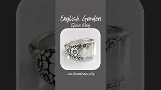 The English Garden Spoon Ring from 1949. #spoonring #spoonie