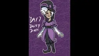 Witchtober day 7: Daisy duck (Speedpaint)