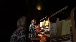 Annette Richards plays the Cornell Evening Song