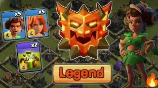 AFTER UPDATE | Spring Trap Buff | RC + 5 invis with Root Rider | new legend league attack strategy