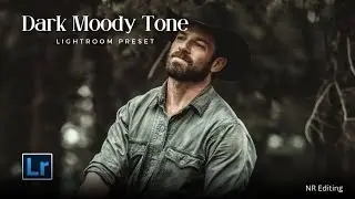 How To Edit Dark Moody Tone In Lightroom Mobile | Dark Moody Preset Free Download | Lightroom Preset