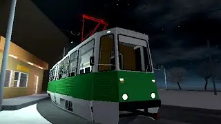 Катаюсь по маршруту №5 на перекрашеном КТМ-5 в Trash tram!