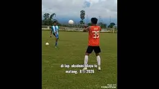 Cuplikan latihan eka kiper u16..dan 26 anak dilap.akademi blayu fc Malang, 8/1/2026. Pagi dan sore.