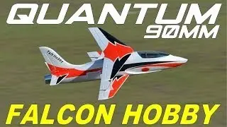 Taft Hobby / Falcon Hobby QUANTUM 90MM EDF Jet Biplane By: RCINFORMER