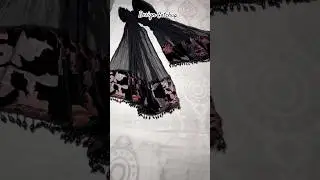 Dupatta design with lace #shorts #youtubeshorts