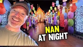 First Time at Nan Thailand Night Market