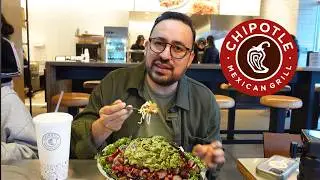 🌯Comiendo en CHIPOTLE🌯 Autentica comida Mexicana? Vale la pena?