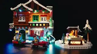 BrickBling Light Kit for LEGO Alpine Lodge Winter Village 10325