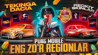 🔥 PUBG MOBILEDAGI ENG ZO'R REGIONLAR -  QAYSI REGIONDA ZO'R/TEKINGA SOVG'ALAR BERADI? SOLISHTIRAMIZ