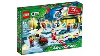 Lego Build - Seasonal - City advent Calendar 2020 - Set 60268