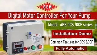 SINGLE PHASE CONTROL PANEL | ABS DCF (Fully Automatic) | Gem Electrical Technologies Pvt Ltd