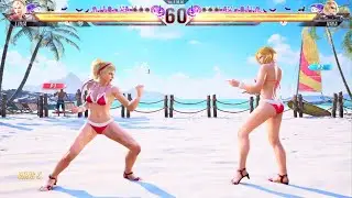 TEKKEN 8 Gameplay (Elimination Battle) - Lidia vs Nina - [Christmas at the Beach] (7/11)