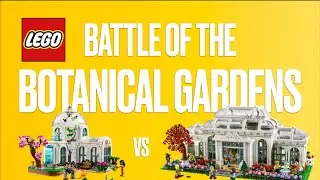 LEGO Botanical Garden battle! Which will win???