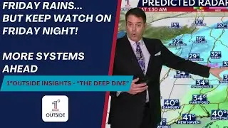 Thursday Insights: Warming for Rain Friday...But Keeping Close Watch for Flip to Snow Friday Night