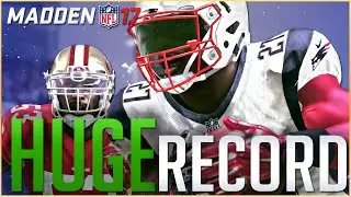 MADDEN 17 CAREER MODE GAMEPLAY: TRYING TO BREAK HUGE RECORD!