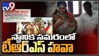TRS leads local body MLC elections in Telangana - TV9