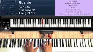Cry Together (группа O'Jays) — урок игры на фортепиано