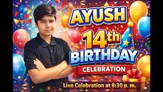 Ayush Raj Birthday Celebration 16/01/2026 || Birtday Celebration at Rankers Vidyapeeth