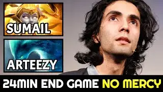 SUMAIL Dawnbreaker meets ARTEEZY Morphling &mdash; 24min End Game