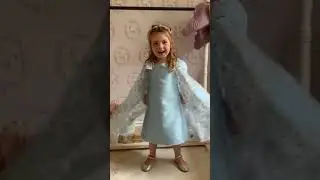 Princess Ice Queen vibes with Mama Luma!❄️💙 #mamaluma #lumalove #youtubeshorts #cute #childrenswear