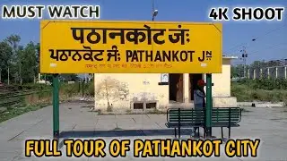 PATHANKOT : THE BEAUTIFUL CITY FULL NIGHT VIEW TOUR II AMIT BABBAR VLOGS