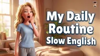 My Daily Routine in English 🌅 Listen & Learn Real Vocabulary | English Podcast