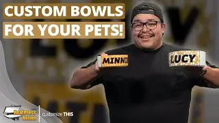 How To Create Custom Sublimation Pet Bowls