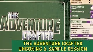The Adventure Crafter Deck Unboxing & Sample Marvel FASERIP Session Word Mill Games Solo RPG