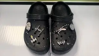 Crocs Off Court Clog Star Wars Black
