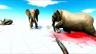 Can I Survive from Elephant? 😱 | ARBS Simulator Battle