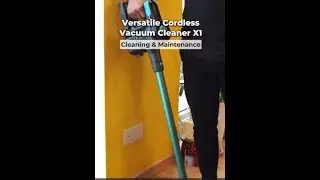 Russell Taylors Versatile Cordless Vacuum Cleaner X1 | Maintenance #cordlessvacuum