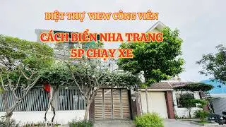 Nha Trang -  Biệt thự 3 tầng 4PN View Công Viên!
