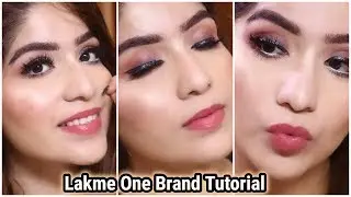 Lakme || One Brand Makeup Tutorial Using Only LAKME Products ||