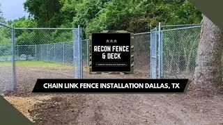 Chain Link Fence Installation Dallas, TX | ReCon Fence
