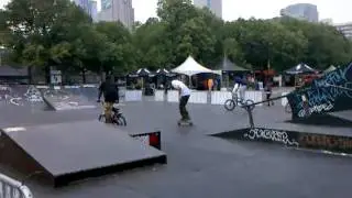 Mike skateing at commodore barry park brooklyn