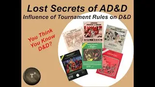 Lost Secrets of AD&D: Tournament Rules