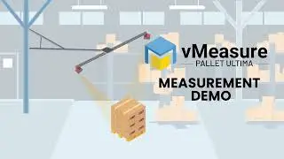 vMeasure Pallet Dimensioner - Measurement Demo | Automated Pallet Dimensioning | vMeasure