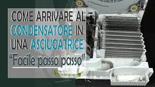 Come smontare l'asciugatrice per pulire il condensatore