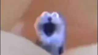 Screaming blue thing but he goes Auuugghh (Zach Hadel)
