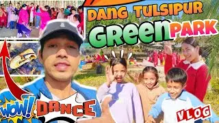 Dang Tulsipur Naba Durga Green Park || Nepali Village Life Style Vlog || @aashishreule #greenpark 