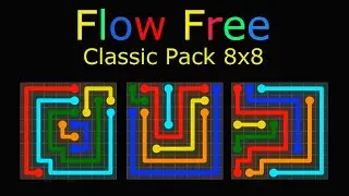 Flow Free - Classic 8x8 - Level 14