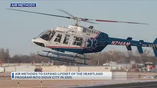 Air Methods To Expand Lifenet Of The Heartland Program Into Sioux City In 2025