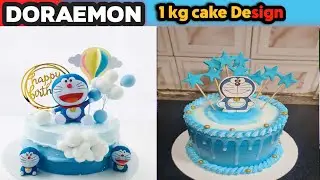 Doraemon 1 Kg Cake Design|Doremon Theme Cake|