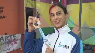 NATALIA OCHOA LOGR&Oacute; LA MEDALLA DE BRONCE EN EL MUNDIAL DE DEPORTES A&Eacute;REOS