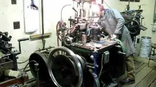 Micah casting 24 pt. ATF Garamond for The Cooper Union