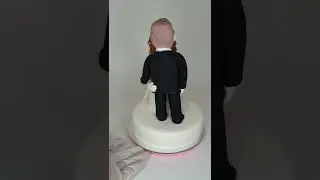 Custom Bride & Groom Wedding Cake Topper.